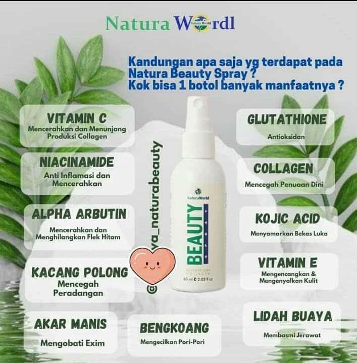 Natura beauty spray